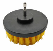 Laden Sie das Bild in den Galerie-Viewer, 15 tlg Bit Bürsten Set 1/4 HEX für Akkuschrauber Ø50,100,120mm Klett Aufsätze
