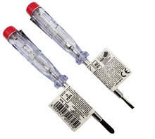 Laden Sie das Bild in den Galerie-Viewer, 2 x BGS Stromprüfer 200 - 250V Phasenprüfer 140mm, von oben Spannungsprüfer Schraubendreher – von BGS | Werkzeughandel - Feldmann
