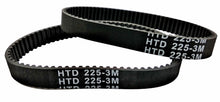 Laden Sie das Bild in den Galerie-Viewer, Zahnriemen HTD 225-3M mit 10 mm Breite und 75 Zähnen als Antriebsriemen, von Kraftfeld