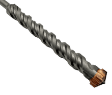 Laden Sie das Bild in den Galerie-Viewer, 400 x 12 - 40mm Kraftfeld SDS MAX Kreuzschneide HM Quadro X Bohrer Doppelwendel Hammerbohrer Steinbohrer – von Kraftfeld | Werkzeughandel - Feldmann
