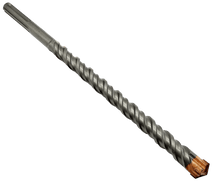 Laden Sie das Bild in den Galerie-Viewer, 400 x 12 - 40mm Kraftfeld SDS MAX Kreuzschneide HM Quadro X Bohrer Doppelwendel Hammerbohrer Steinbohrer – von Kraftfeld | Werkzeughandel - Feldmann
