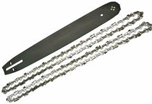Laden Sie das Bild in den Galerie-Viewer,  Schwert Schiene  2 x Sägekette f. Kettensäge , von Kraftfeld, Werkzeughandel Feldmann
