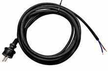 Laden Sie das Bild in den Galerie-Viewer, Anschlusskabel 5m H07RN-F 2x1,5mm² Schuko Stecker Aderendhülsen