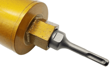 Laden Sie das Bild in den Galerie-Viewer, 450 mm Profi Diamantbohrkrone Turbo Kernbohrer Nass Trocken Ø 51,63,76,83 mm; optional SDS Plus oder SDS MAX Adapter – von Kraftfeld | Werkzeughandel - Feldmann
