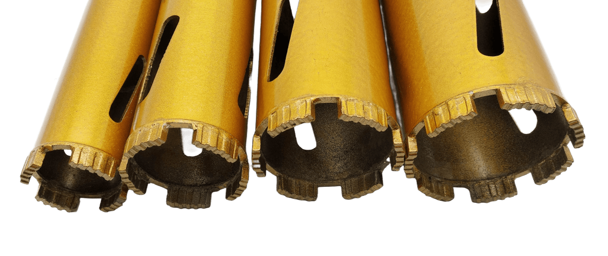 450 mm Profi Diamantbohrkrone Turbo Kernbohrer Nass Trocken Ø 51,63,76,83 mm; optional SDS Plus oder SDS MAX Adapter – von Kraftfeld | Werkzeughandel - Feldmann