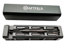 Laden Sie das Bild in den Galerie-Viewer, Feinmechaniker Set 47tlg Handy Laptop Uhr Brille Präzision Spezial Reparatur Kit Kreuz, Schlitz, Torx, Dreikant, Y-Bit, U-Bit, Hex, Pinzette etc
