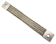 Laden Sie das Bild in den Galerie-Viewer, 50mm² Kupfer (verzinnt) Masseband Batterie Flachband 200mm,300mm,400mm,500mm NEU – von Kraftfeld | Werkzeughandel - Feldmann
