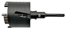 Laden Sie das Bild in den Galerie-Viewer, 68mm Ø Profi Bohrkrone 10mm Diamant Dosensenker Turbo Dosenbohrer M16 + SDS Plus – von Kraftfeld | Werkzeughandel - Feldmann
