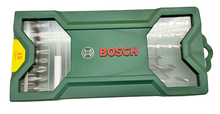 Laden Sie das Bild in den Galerie-Viewer, Bosch Accessories Holz und Stein Bohrer + Bits + Bit Halter,15tlg, in X-Line Box
