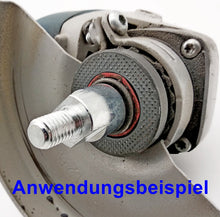Laden Sie das Bild in den Galerie-Viewer, Anwendungsbeispiel Adapter M14 IG auf M10 AG – von Kraftfeld | Werkzeughandel – Feldmann