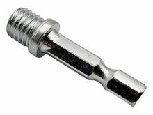 Laden Sie das Bild in den Galerie-Viewer, Bit Sechskant Aufnahme auf M10 Standard Gewinde, Schleifteller am Akkuschrauber