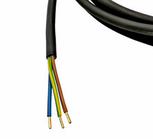 Laden Sie das Bild in den Galerie-Viewer, Anschlusskabel Aderendhülsen 3x1 0 mm² flexible Gummileitung Detail - von Kraftfeld