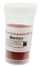 Laden Sie das Bild in den Galerie-Viewer, (99€/Kg) 200g sehr feines Kupfergranulat Körnung ca 250µm Mikrometeter (0,25mm) – von Werkzeughandel - Feldmann | Werkzeughandel - Feldmann
