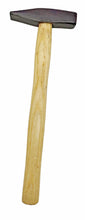 Laden Sie das Bild in den Galerie-Viewer, Schlosserhammer ca 200g oder 500g, Holzstiehl 250/300mm,Hammer Kopf mit Rundkeil
