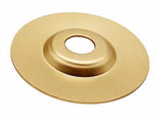 Laden Sie das Bild in den Galerie-Viewer, Holz Schleifteller Raspelscheibe Ø100mm 22,23mm Aufnahme-Bohrung und 16mm Adapter Topfscheibe Bohrung Winkelschleifer