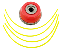 Laden Sie das Bild in den Galerie-Viewer, Alu Profi Mähkopf mit 3mm 4 - Kant Faden,Trimmerkopf Ø 81mm, universell für Motorsense / Freischneider / Rasentrimmer, Aufnahmebohrung: Ø 16mm – von Kraftfeld | Werkzeughandel - Feldmann
