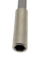 Laden Sie das Bild in den Galerie-Viewer, Bit Verlängerung 150mm Bithalter Aufnahme Halter Sechskant 1/4 HEX magnetisch – von Kraftfeld | Werkzeughandel - Feldmann
