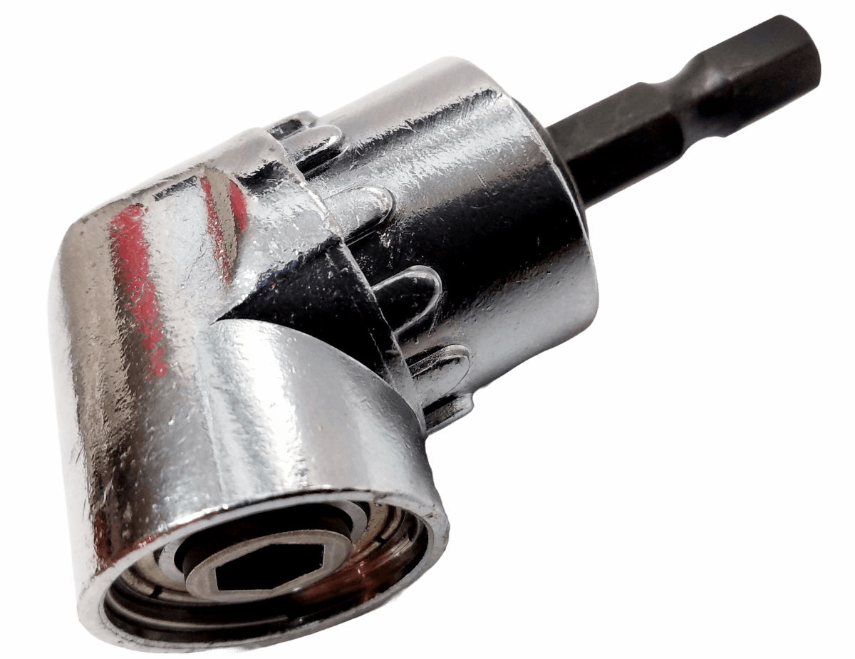 JTENG Winkelschrauber Vorsatz Adapter mit 1/4-Zoll Schnellwechsel- und JTENG Winkelschrauber Vorsatz Adapter mit 1/4-Zoll Schnellwechsel- und
