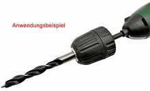 Laden Sie das Bild in den Galerie-Viewer, Bohrer Adapter Bit Bohrfutter 0,8 - 10mm schlüssellos Sechskant 1/4&#39;&#39; HEX Bohrer Adapter Bit Bohrfutter 0,8 - 10mm schlüssellos 1/4&#39;&#39; HEX Sechskant für Akkuschrauber zb Bosch IXO – von Kraftfeld | Werkzeughandel - Feldmann

