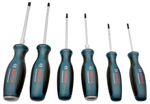 Laden Sie das Bild in den Galerie-Viewer, Bosch blau 6 - tlg Präzision Schraubendreher Set Kreuz (Pozidriv),Schlitz,Torx – von Bosch Professional | Werkzeughandel - Feldmann
