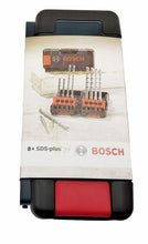 Laden Sie das Bild in den Galerie-Viewer, Bosch blau HM Longlife SDS Plus Hammerbohrer Set 8-teilig Toughbox 6,8,10mm Beton Stein Spiral Bohrer SDS +
