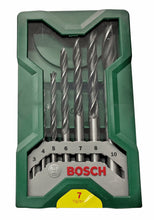 Laden Sie das Bild in den Galerie-Viewer, Bosch X LINE Holzbohrer Set 7 tlg , Werkzeughandel Feldmann
