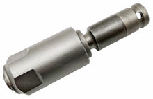 Laden Sie das Bild in den Galerie-Viewer, kompakter HEX 6Kant (10mm) Adapter für kleine 13mm Spann Bohrfutter (Akkuschrauber) und 1/2&quot; (Schlagschrauber) zu SDS Plus Aufnahme Bohrer Meißel HEX 6 Kant auf SDS-Plus L: nur 150mm
