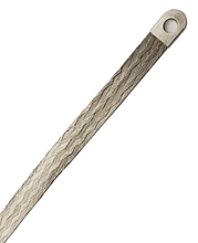 Laden Sie das Bild in den Galerie-Viewer, flaches Kupfer Masseband verzinnt Querschnitt Ø16mm², Länge 500mm Motor Massekabel Batterie Band Erdung Erdungsband, Metallband, Flachband – von Kraftfeld | Werkzeughandel - Feldmann
