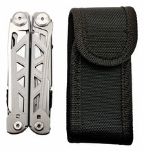 Laden Sie das Bild in den Galerie-Viewer, großes Premium Multi Tool Zange,Messer,Schraubendreher,Säge,Feile,Schere,Öffner – von Kraftfeld | Werkzeughandel - Feldmann
