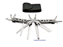 Laden Sie das Bild in den Galerie-Viewer, großes Premium Multi Tool Zange,Messer,Schraubendreher,Säge,Feile,Schere,Öffner – von Kraftfeld | Werkzeughandel - Feldmann
