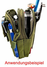 Laden Sie das Bild in den Galerie-Viewer, Gürtel Werkzeug Tasche wasserdichtes Nylon 600D, taktische Einsatztasche, Militär, Armee, Polizei, Jagd, Sport, Outdoor, Handytasche – von Kraftfeld | Werkzeughandel - Feldmann
