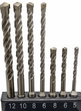 Laden Sie das Bild in den Galerie-Viewer, HM Hammerbohrer Set 7x, von vorne, von Kraftfeld, Werkzeughandel Feldmann

