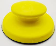 Laden Sie das Bild in den Galerie-Viewer, Kraftfeld Schleifklotz Ø 125 mm oder Ø 150 mm oder 135x70 mm oder 125x80mm flexibler weicher PU Schleifschwamm Handschleifblock Schleifteller für standard Klettpapier – von Kraftfeld | Werkzeughandel - Feldmann
