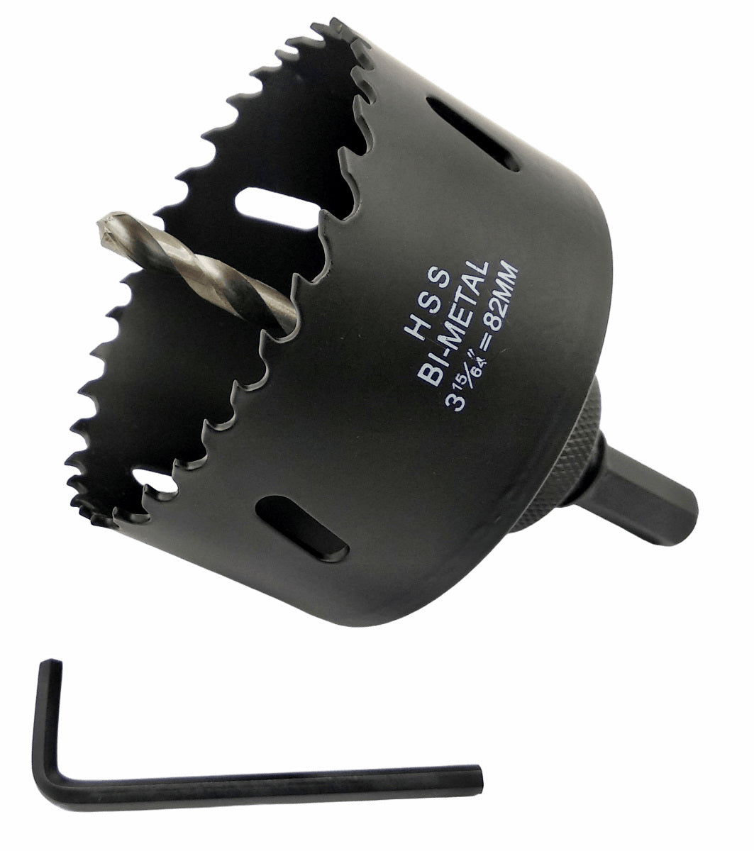 Lochsäge 68 / 82 mm HSS Bi-Metall , Details, von Kraftfeld, Werkzeughandel Feldmann