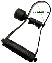 Laden Sie das Bild in den Galerie-Viewer, Metall Handgriff Seitengriff 74 - 76mm 600g robuster Griff für Stemmhammer Abbruchhammer – von Kraftfeld | Werkzeughandel - Feldmann
