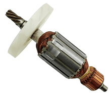 Laden Sie das Bild in den Galerie-Viewer, Motor Anker Rotor Läufer für Makita, von neben von Kraftfeld | Werkzeughandel - Feldmann
