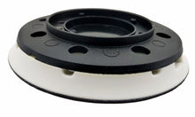 Laden Sie das Bild in den Galerie-Viewer, Ø 125 mm Kraftfeld Klett Stützteller für Festool ES 125, ETS, ETSC 125 Schleifteller hart Ersetzt ST-STF 125/8-M4-J W-HT 492280 Jetstream
