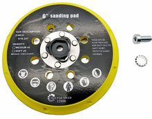 Laden Sie das Bild in den Galerie-Viewer, Ø150mm Klett Stützteller + M8 Schraube für Makita von oben Klettteller – von Kraftfeld | Werkzeughandel - Feldmann
