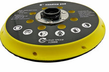 Laden Sie das Bild in den Galerie-Viewer, Ø150mm Klett Stützteller + M8 Schraube für Makita BO,m seitlich Klettteller – von Kraftfeld | Werkzeughandel - Feldmann
