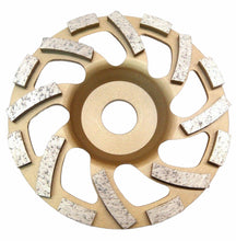 Laden Sie das Bild in den Galerie-Viewer, Profi Diamant Schleiftopf, von vorne, von Kraftfeld, Werkzeughandel Feldmann
