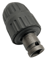 Laden Sie das Bild in den Galerie-Viewer, Schlagschrauber Ratsche Adapter 1/2 &quot; Zoll auf 1/2&quot; (ca 12,7mm) x 20 UNF Gewinde – von Kraftfeld | Werkzeughandel - Feldmann
