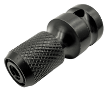 Laden Sie das Bild in den Galerie-Viewer, Schlagschrauber / Ratsche Adapter 1/2 &quot; Zoll auf 1/4 Zoll Innensechskant HEX Bit – von Kraftfeld | Werkzeughandel - Feldmann
