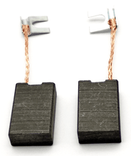 Laden Sie das Bild in den Galerie-Viewer, 1 Paar Kraftfeld Kohlebürsten mit Abschaltautomatik für Bosch , von hinten– von Kraftfeld | Werkzeughandel - Feldmann
