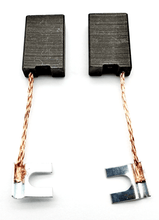 Laden Sie das Bild in den Galerie-Viewer, 1 Paar Kraftfeld Kohlebürsten mit Abschaltautomatik für Bosch , von oben– von Kraftfeld | Werkzeughandel - Feldmann
