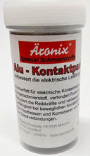 Laden Sie das Bild in den Galerie-Viewer, 100g Äronix Aluminium Profi Kontakt synt. ALU Paste Elektrik Montage verbessert die elektrische Leitfähigkeit und schützt vor Korrosion – von Äronix | Werkzeughandel - Feldmann
