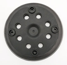 Laden Sie das Bild in den Galerie-Viewer, 125 mm Kraftfeld Klett Schleifteller von unten von Kraftfeld | Werkzeughandel - Feldmann
