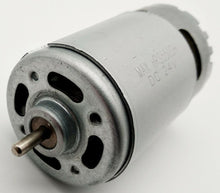 Laden Sie das Bild in den Galerie-Viewer, 24V Gleichstrommotor HRS 550 SH Mini Mikro Motor für Akkuschrauber ua 24 Volt DC – von Kraftfeld | Werkzeughandel - Feldmann
