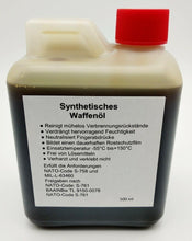 Laden Sie das Bild in den Galerie-Viewer, (36€/L) 500ml Äronix 8758 synthetisches Waffenöl Pflegeöl Schmieröl Öl - 55°C bis +150°C – von Äronix | Werkzeughandel - Feldmann
