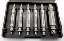 Laden Sie das Bild in den Galerie-Viewer, 6tlg Schraubenausdreher Set HSS M2 - M12 Schraubenentferner Schraubenlöser Linksdreher für PZ / PH (Kreuz), Torx,Innensechskant,Innenvielzahn Schrauben – von Kraftfeld | Werkzeughandel - Feldmann
