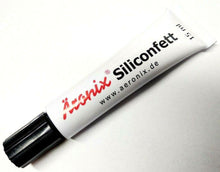 Laden Sie das Bild in den Galerie-Viewer, (750€/1L) 15ml Äronix 5561 Silikonfett - 40+200°C Siliconfett Silikon Paste Fett Tube – von Äronix | Werkzeughandel - Feldmann

